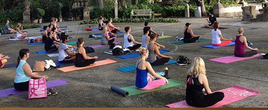 Yoga at Viscaya
